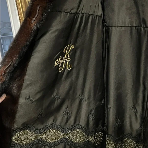 Long mink coat - Picture 4 of 5